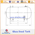 High Pressure Reactor Glass Lined Tank (horizontal type)